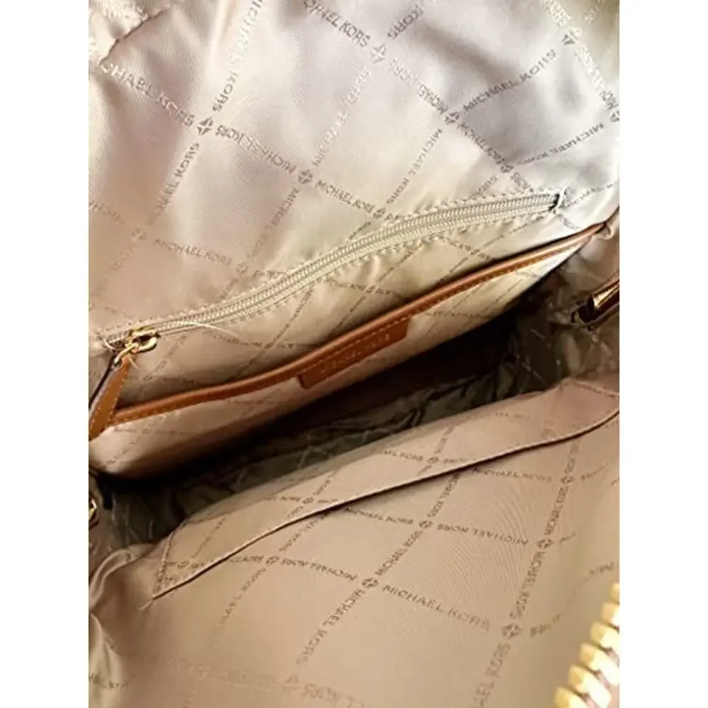 NWT Michael Kors 29680 Jaycee Logo Backpack 35S2G8TB7B-847 (Brown) MK Signature